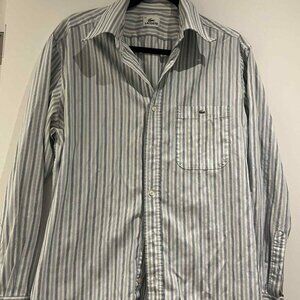 Lacoste - Stripe collared shirt - Size 42
